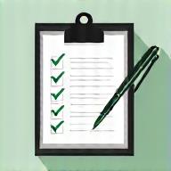 A clipboard with a checklist and a pen, symbolizing a rigorous review process.